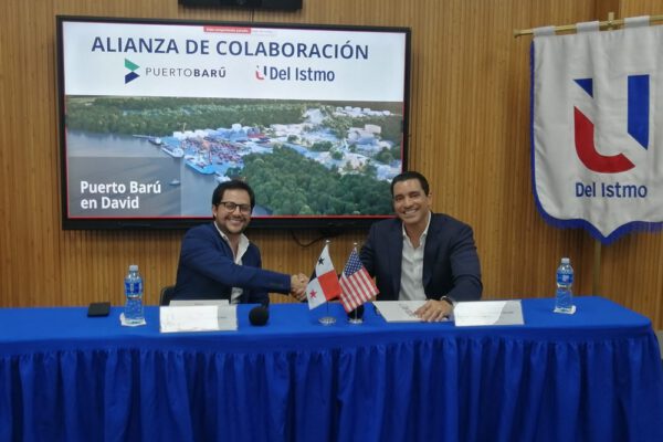 Puerto Barú en David firma alianza de colaboración con la Universidad del Istmo