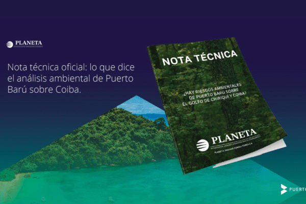 Análisis técnico concluye que Puerto Barú no representa riesgo ambiental para Coiba
