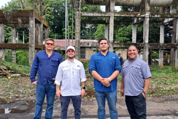 Inician labores preparatorias para la rehabilitación del tanque de agua en el corregimiento de Chiriquí
